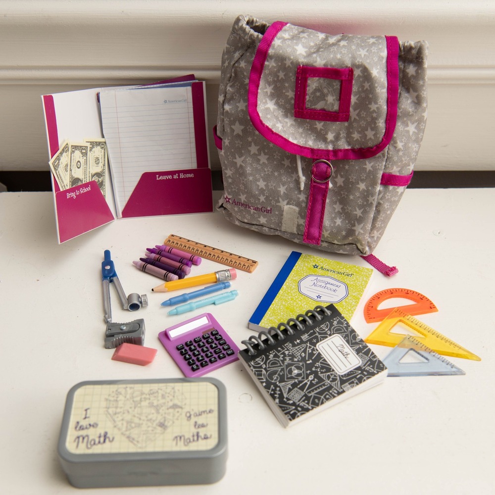 American Girl Doll Lanie Holland School Supplies Accessories Retired Collectible - Picture 7 of 16